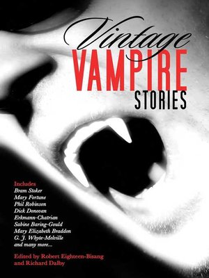 cover image of Vintage Vampire Stories